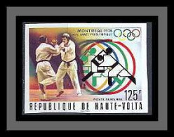 Haute-Volta 010c Non Dentelé Imperf ** Mnh N° 202 Jeux Olympiques (olympic Games) MONTREAL 1976 Judo - Judo