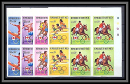 Haute-Volta 015 Non Dentelé Imperf ** Mnh N° 380/2 Pa N° 203/4 Jeux Olympiques (olympic) Montreal 1976 - Sommer 1976: Montreal