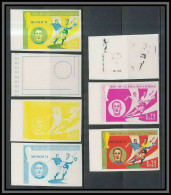 Guinée équatoriale Guinea 416 N°372 Football Soccer Essai Proof Non Dentelé Imperf Orate Riva. MNH ** - 1974 – Germania Ovest