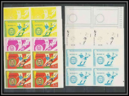 Guinée équatoriale Guinea 416a N°372 Football Soccer Essai Proof Non Dentelé Imperf Orate Riva. MNH ** - 1974 – Germania Ovest