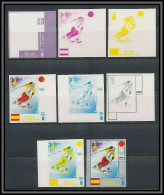 Guinée équatoriale Guinea 333 N°69 Jeux Olympiques Olympic Games Sapporo Essai Proof Non Dentelé Imperf Orate MNH ** - Hiver 1972: Sapporo