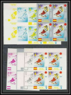 Guinée équatoriale Guinea 333b N°69 Jeux Olympiques Olympic Games Sapporo Essai Proof Non Dentelé Imperf Orate MNH ** - Ski