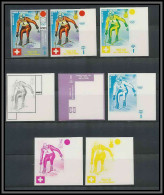 Guinée équatoriale Guinea 332 N°66 Jeux Olympiques Olympic Games Sapporo Essai Proof Non Dentelé Imperf Orate MNH ** - Winter 1972: Sapporo