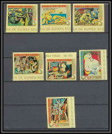 Guinée équatoriale Guinea 265A N°514/520 ** Picasso Non Dentelé Imperf Tableau Painting MNH ** - Picasso