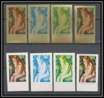 Guinée équatoriale Guinea 237 N°212 Renoir Essai Proof Non Dentelé Imperf Orate Tableau Painting Nus Nudes MNH ** - Naakt