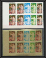 Guinée équatoriale Guinea 235 N°211 Renoir Essai Proof Non Dentelé Imperf Orate Tableau Painting Nus Nudes MNH ** - Naakt