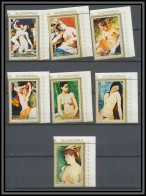 Guinée équatoriale Guinea 181a N°267/273 Tableau Painting Nus Nudes MNH ** - Nudes