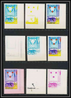 Guinée équatoriale Guinea 160- Essai Proof Non Dentelé Imperf Orate Skating Grenoble 68 (patinage) MNH ** - Hiver 1968: Grenoble