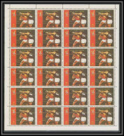 Guinée équatoriale Guinea 135f N°1289 Feuilles Sheets Jeux Olympiques Olympic Games Moscou 80 Boxe MNH ** - Boxe