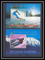 Guinée équatoriale Guinea 119 Jeux Olympiques Olympic Games Lake Placid 1980** Cote 15.50 Euros - Inverno1980: Lake Placid