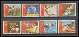 Guinée équatoriale Guinea 135 N°1288/95 Jeux Olympiques Olympic Games Moscou 80 (football Soccer Judo Escrime) MNH ** - Ete 1980: Moscou