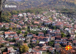 Macedonia Kratovo Aerial View New Postcard - Macédoine Du Nord