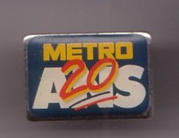 Pin's  Magasins Métro  20 Ans Réf  274 - Alimentation