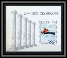 Zaire Bloc 34 Jeux Olympiques (olympic Games) Los Angeles 1984 - Estate 1984: Los Angeles
