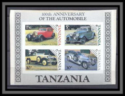 Tanzanie (Tanzania) 046 Bloc M 42 Voiture (Cars Car Voitures) Non Dentelé Imperf MNH ** - Tanzanie (1964-...)