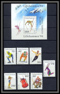 Tanzanie (Tanzania) 013 N°1492/1498 Jeux Olympiques Olympic Games Lillehammer 94 Série Complète + Bloc 228 MNH ** - Inverno1994: Lillehammer