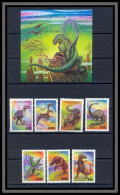 Tanzanie (Tanzania) 006 N°1508/1514 Prehistoire (Prehistorics) Dinosaure (dinosaurs) Série Complète + Bloc 231 MNH ** - Prehistorics