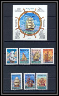 Tanzanie (Tanzania) 003 N°1244/1247 Bateau (bateaux Ship Ships) Voiliers Sailing + Bloc Série Complète MNH ** - Boten