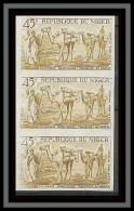 Niger 055c Pa N°32 Chameau (camel) Culture Arachide (peanut) Essai (proof) Non Dentelé Imperf MNH ** - Sonstige & Ohne Zuordnung