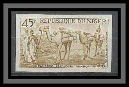 Niger 055b Pa N°32 Chameau (camel) Culture Arachide (peanut) Essai (proof) Non Dentelé Imperf MNH ** - Autres & Non Classés