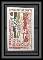 Niger 034 N°52 Non Dentelé Imperf Nations Unies Onu Uno Année De La Cooperation MNH ** - ONU