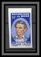 Niger 006b N°157 Non Dentelé Imperf Abraham Lincoln MNH ** - Niger (1960-...)