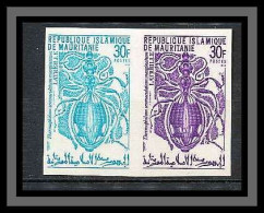 Mauritanie 059PA N°279 Essai (proof) Non Dentelé Imperf Insectes (insects) MNH ** - Autres & Non Classés