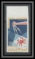 Mauritanie 041 PA N°46 Non Dentelé Imperf Lutte Contre Le Cancer (crabe) 1965 MNH ** - Malattie