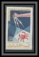 Mauritanie 040 PA N°46 Non Dentelé Imperf Lutte Contre Le Cancer (crabe) 1965 MNH ** - Krankheiten