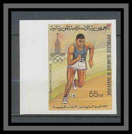 Mauritanie 031 N°426 Non Dentelé Imperf Jeux Olympiques Olympic Games Moscou 80 Course à Pied Running MNH ** - Atletiek