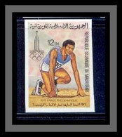 Mauritanie 030 N°425 Non Dentelé Imperf Jeux Olympiques Olympic Games Moscou 80 Course à Pied Running MNH ** - Athlétisme