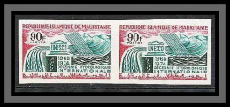 Mauritanie 016a N°252 UNESCO Non Dentelé Imperf Paire MNH ** - UNESCO