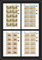Namibie (Namibia) N° 699/702 Série Complète Arbres Fleurs Flowers Feuille Complete (sheet) Beauty Of The Namib 1993 - Namibia (1990- ...)