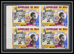 Mali 059 Non Dentelé Imperf ** Mnh PA Bloc 4 N°32 Mort Du Docteur Albert Schweitzer Cote 65 Euros - Albert Schweitzer