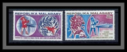 Madagascar Malagasy 043 PA N°137/138 Sport TENNIS DE TABLE MNH ** - Tafeltennis