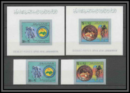 Libye (Libya) 35 - N° 806 / 807 Non Dentelé Imperf ** Mnh Cyclisme - Velo (Cycling) - Ciclismo