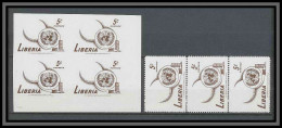 Liberia 051a N°358 Very Rar Essai (proof) Non Dentelé Imperf Human Rights Onu Uno MNH ** - ONU