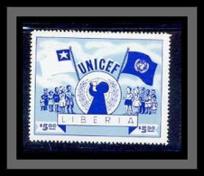 Liberia 016 1954 Mi 460/C77 MNH Children Unicef Essai (proof) - UNICEF