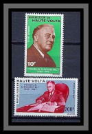 Haute-Volta 035 - PA N° 80 / 81 Roosevelt COTE 2.80 EUROS - Sonstige & Ohne Zuordnung