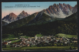 Cartolina Innichen /Tirol, Hochpustertal Mit Schusterspitze Und Haunold  - Other & Unclassified