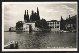Cartolina Punta S. Vigilio /Lago Di Garda, Panorama  - Andere & Zonder Classificatie