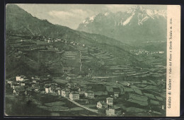 Cartolina Calalzo Di Cadore, Valle Del Piave E Monte Tudaio  - Other & Unclassified