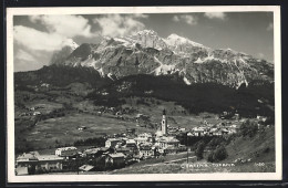 Cartolina Cortina, Gesamtansicht Mit Tofana Aus Der Vogelschau  - Autres & Non Classés