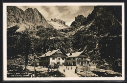 Cartolina Cortina D?Ampezzo, Hotel Falzareco  - Other & Unclassified