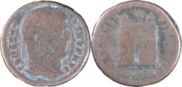 ROME - Lot De 5 Monnaies Romaines - As Nummus - Dont Theodose - 20-170 - Autres & Non Classés