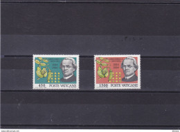 VATICAN 1984 GREGOR MENDEL, Biologie Yvert 747-748, Michel 844-845 NEUF** MNH Cote 5 Euros - Unused Stamps