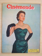 Cinémonde N°944 Du 05 Septembre 1952 Edwige Feuillère–Publicité Laque Chen Yu–Photo Sexy Brigitte Bardot–Gregory Peck - Film/ Televisie