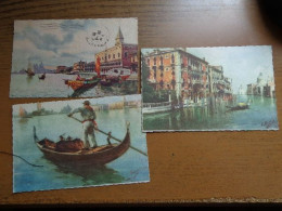 Italy / 3 Cards Of Venice -> Unwritten And Written - Venetië (Venice)