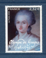 France - YT N° 5408 ** - Neuf Sans Charnière - 2020 - Unused Stamps