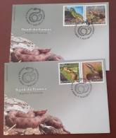 Romania 2011 - F.D.C.,Fauna , Reptile , Serpi - Cartes-maximum (CM)